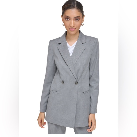 Calvin Klein Gray Women's Suit Set- size 8 - Picture 2 of 3